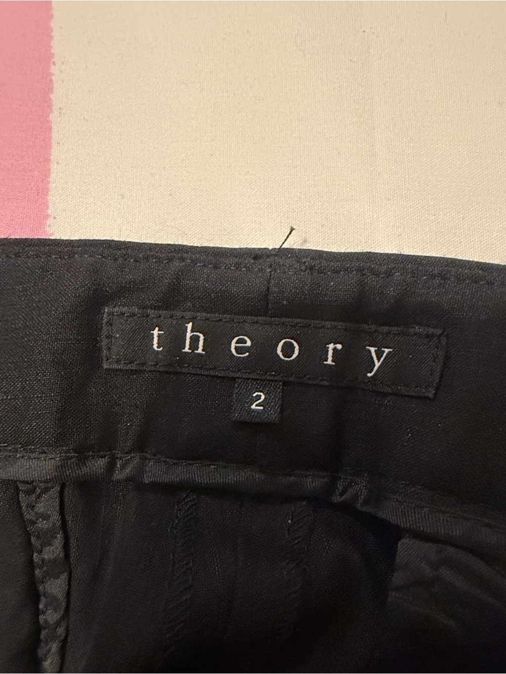 Brand new Theory Black Women's Pants - Picture 2 of 4